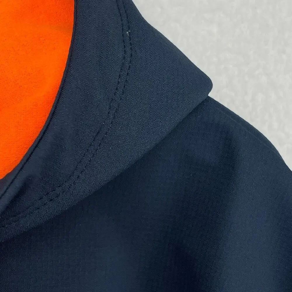 THE NORTH FACE Jacket Mens XL Kilowatt Hoodie Trail Thumbholes Windbreaker Blue